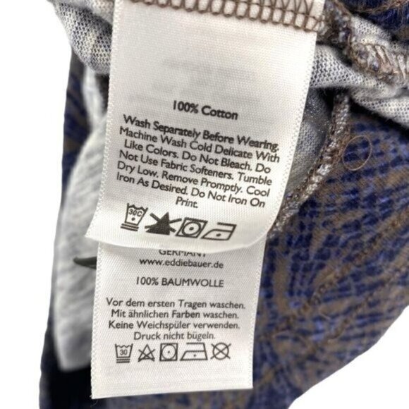 Eddie Bauer Women’s Tribal Print Cotton Pull On Maxi Skirt - Picture 10 of 11